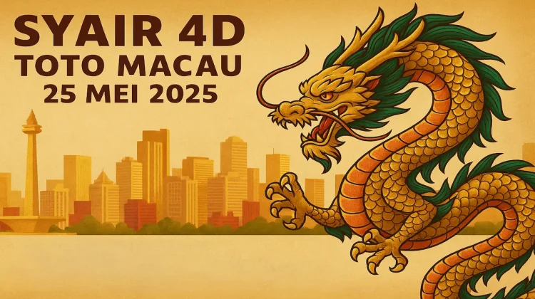 Syair 4D Toto Macau 25 Mei 2025 Akurat dari Konohatoto78 - angkagaib.com