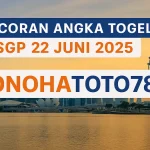 Bocoran Angka Togel SGP 22 Juni 2025 dari Konohatoto78 - angkagaib.com