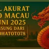 Hasil Akurat Toto Macau 3 Juni 2025 Langsung dari Konohatoto78 - angkagaib.com