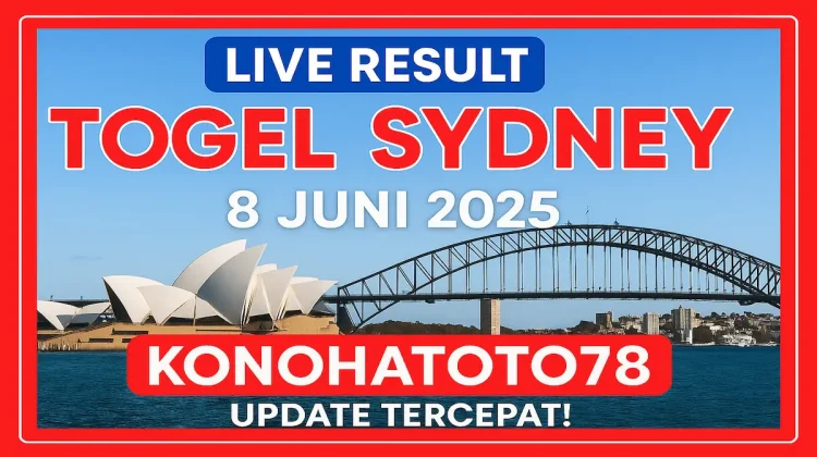 Live Result Togel Sydney 8 Juni 2025! Konohatoto78 Update Tercepat! - angkagaib.com