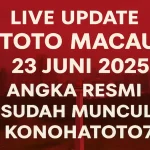 Live Update Toto Macau 23 Juni 2025 Angka Resmi Sudah Muncul di Konohatoto78! - angkagaib.com