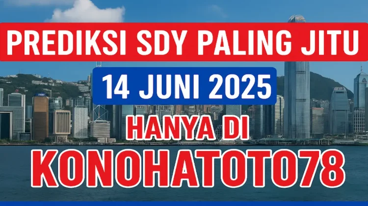 Prediksi SDY Paling Jitu 14 Juni 2025 Hanya di Konohatoto78 - angkagaib.com