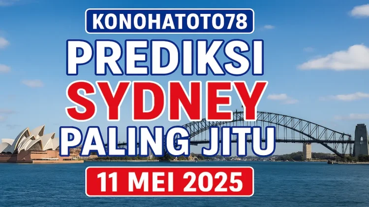 Prediksi Sydney Paling Jitu dari Konohatoto78 11 Mei 2025 - angkagaib.com