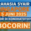Rahasia Syair Singapore 5 Juni 2025 Bocor di Konohatoto78! - angkagaib.com