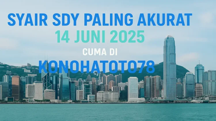 Syair SDY Paling Akurat 14 Juni 2025 Cuma di Konohatoto78 - angkagaib.com