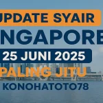 Update Syair Singapore 25 Juni 2025 Paling Jitu dari Konohatoto78 - angkagaib.com