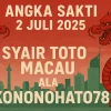 Angka Sakti 2 Juli 2025! Ini Syair Toto Macau Ala Konohatoto78 - angkagaib.com