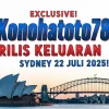 EXCLUSIVE! Konohatoto78 Rilis Keluaran Sydney 22 Juli 2025! - angkagaib.com