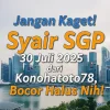 Jangan Kaget! Syair SGP 30 Juli 2025 dari Konohatoto78, Bocor Halus Nih! - angkagaib.com