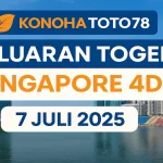 Keluaran Togel Singapore 4D 7 Juli 2025 dari Konohatoto78 - angkagaib.com
