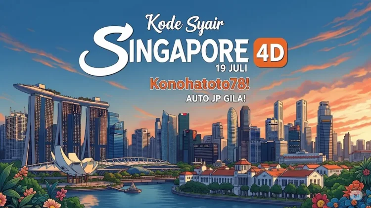 Kode Syair Singapore 4D 19 Juli Konohatoto78! Auto JP Gila! - angkagaib.com