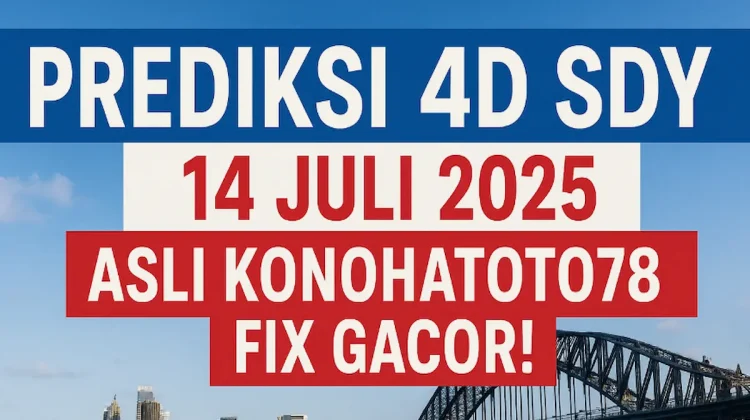 Prediksi 4D SDY 14 Juli 2025 Asli Konohatoto78 Fix Gacor! - angkagaib.com