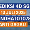 Prediksi 4D SGP 13 Juli 2025 dari Konohatoto78 Anti Gagal! - angkagaib.com