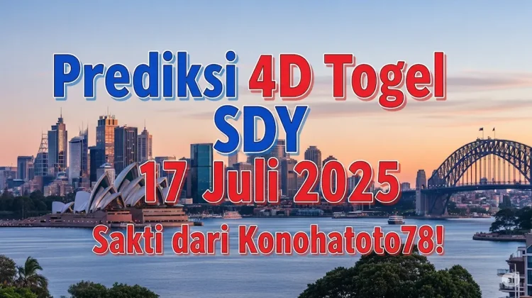 Prediksi 4D Togel SDY 17 Juli 2025 Sakti dari Konohatoto78! - angkagaib.com