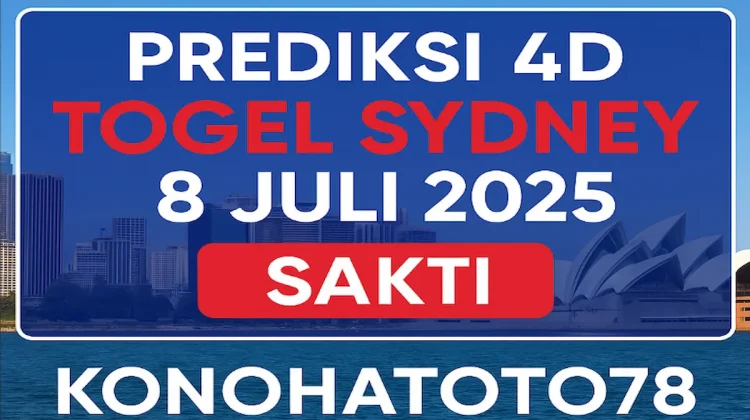 Prediksi 4D Togel Sydney 8 Juli 2025 Sakti dari Konohatoto78! - angkagaib.com