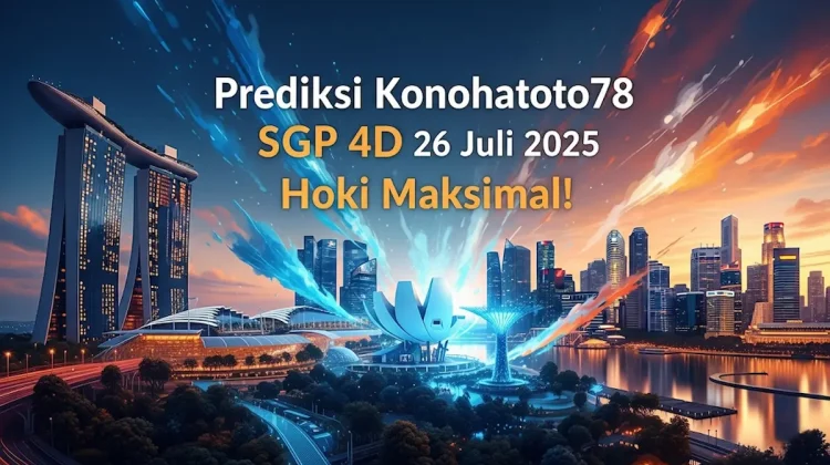 Prediksi Konohatoto78 SGP 4D 26 Juli 2025 Hoki Maksimal! - angakagaib.com