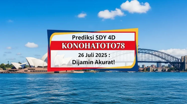 Prediksi SDY 4D Konohatoto78 26 Juli 2025 Dijamin Akurat! - angkagaib.com