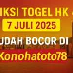 Prediksi Togel HK 4D 7 Juli 2025 Udah Bocor di Konohatoto78 - angkagaib.com