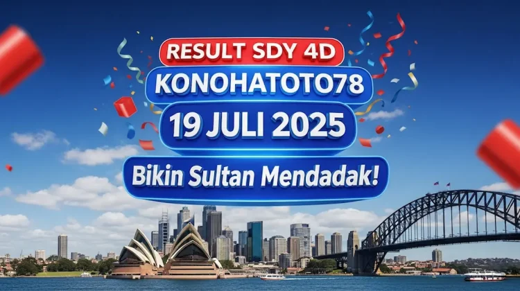 Result SDY 4D Konohatoto78 19 Juli 2025 Bikin Sultan Mendadak! - angkagaib.com