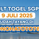 Result Togel SGP 4D 9 Juli 2025 Udah Tayang di Konohatoto78! - angkagaib.com