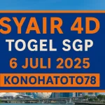 Syair 4D Togel SGP 6 Juli 2025 Langsung dari Konohatoto78 - angkagaib.com