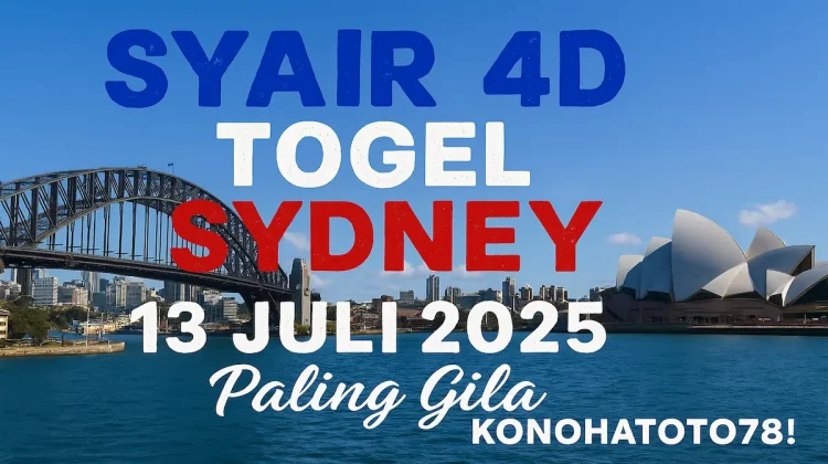 Syair 4D Togel Sydney 13 Juli 2025 Paling Gila dari Konohatoto78! - angkagaib.com