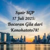 Syair SGP 17 Juli 2025 Bocoran Gila dari Konohatoto78! - angkagaib.com