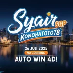 Syair SGP Konohatoto78 26 Juli 2025 Auto Win 4D! - angkagaib.com