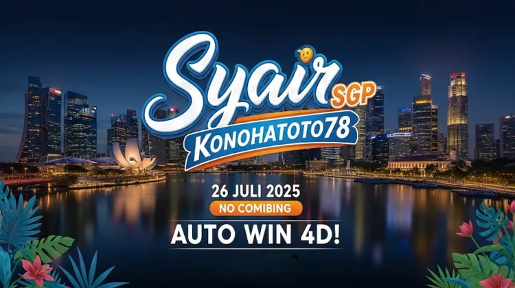 Syair SGP Konohatoto78 26 Juli 2025 Auto Win 4D! - angkagaib.com