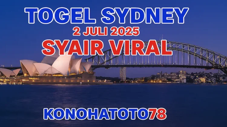 Togel Sydney 2 Juli 2025 Syair Viral Versi Konohatoto78 - angkagaib.com