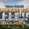 Viral Parah! Prediksi SGP 30 Juli 2025 dari Konohatoto78, Bakal Ngacir! - angkagaib.com