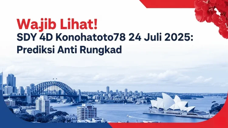 Wajib Lihat! SDY 4D Konohatoto78 24 Juli 2025 Prediksi Anti Rungkad - angkagaib.com