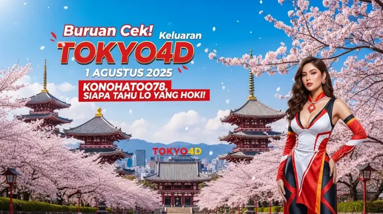 Buruan Cek! Keluaran Tokyo4D 1 Agustus 2025 Konohatoto78, Siapa Tahu Lo Yang Hoki! - angkagaib.com