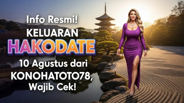 Info Resmi! Keluaran Hakodate 10 Agustus dari Konohatoto78, Wajib Cek! - angkagaib.com