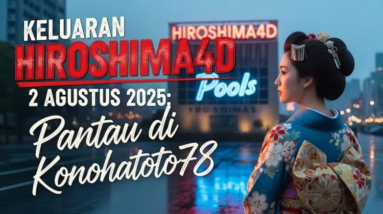 Keluaran Hiroshima4D 2 Agustus 2025 Pantau di Konohatoto78 - angkagaib.com