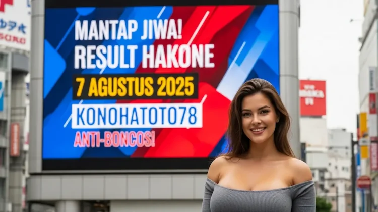 Mantap Jiwa! Result Hakone 7 Agustus 2025 Konohatoto78 Anti-Boncos! - angkagaib.com