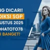 Paling Dicari! Prediksi SGP 14 Agustus 2025 Konohatoto78 Jitu Banget! - angkagaib.com