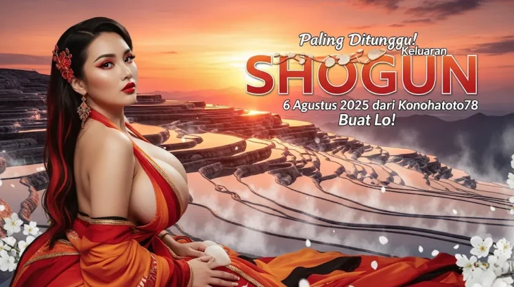 Paling Ditunggu! Keluaran SHOGUN 6 Agustus 2025 dari Konohatoto78 Buat Lo! - angkagaib.com