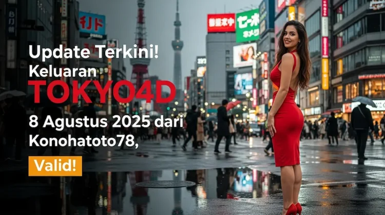 Update Terkini! Keluaran TOKYO4D 8 Agustus 2025 dari Konohatoto78, Valid! - angkagaib.com