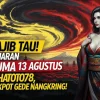 Wajib Tau! Keluaran Daruma 13 Agustus Konohatoto78, Ada Jackpot Gede Nangkring! - angkagaib.com